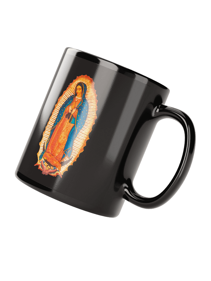 Virgen de Guadalupe - Taza Negra product image (3)