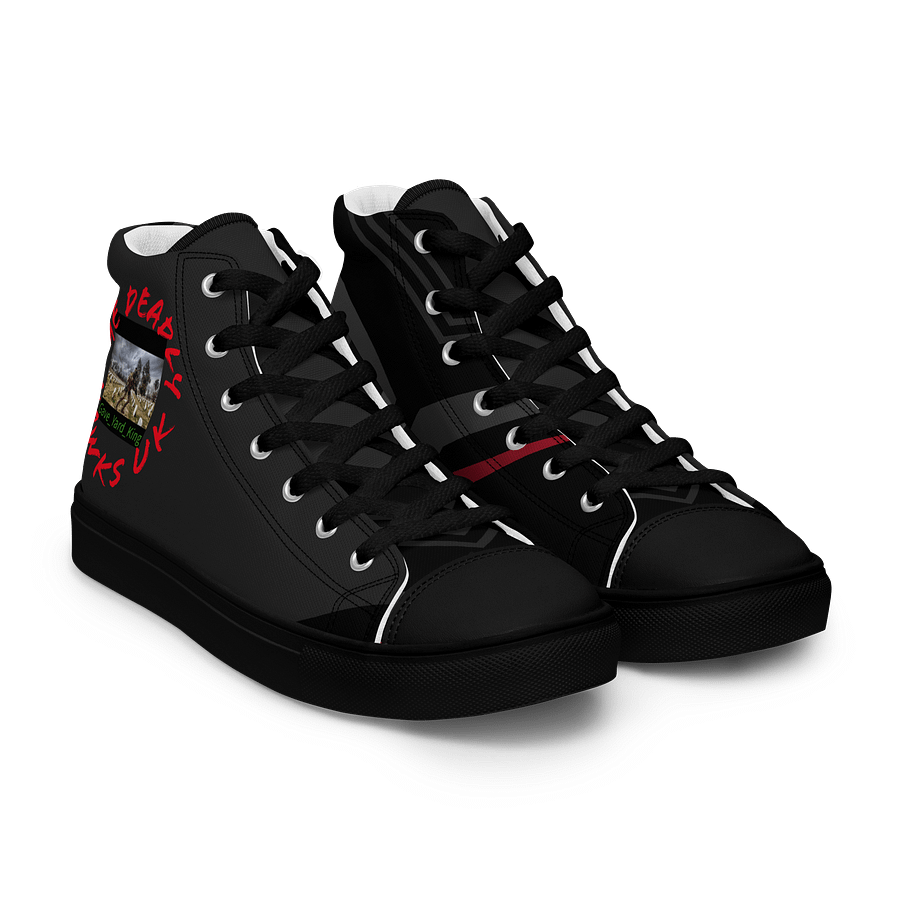 Grave_Yard_King Geometric High Top Canvas Shoes product image (8)