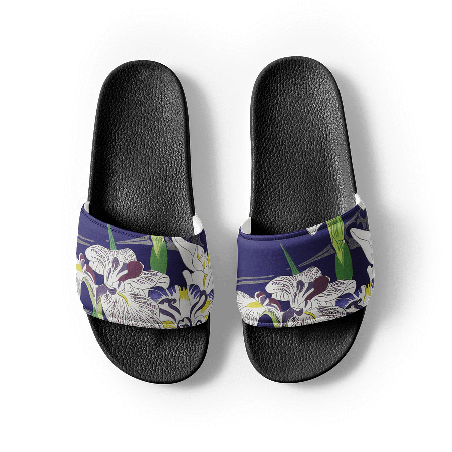 Japanese Iris. Women's Slides product image (3)