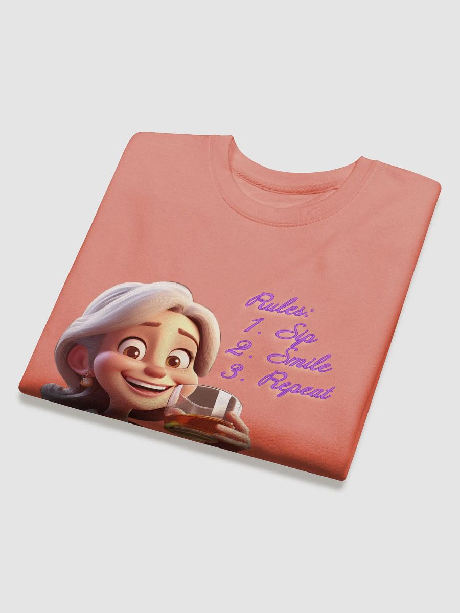 Rules are Sip, Smile & Repeat - Sweatshirt product image (16)