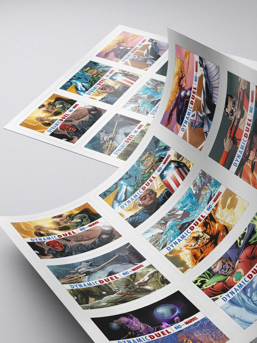 Dynamic Duel Episode Cover Stickers - Series 10 product image (4)