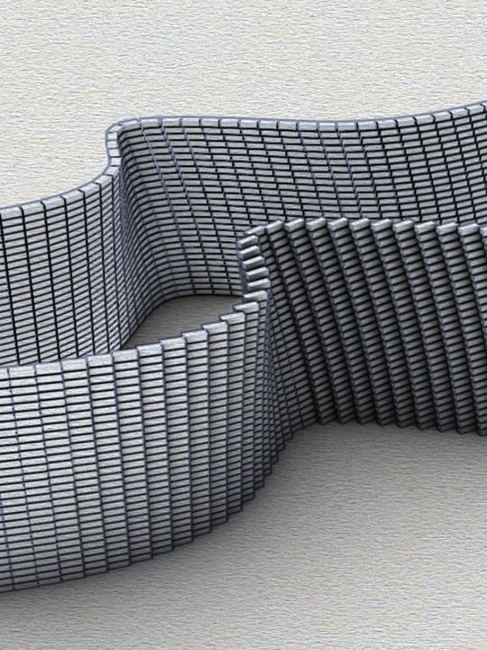Parametric Brick Wall Design Grasshopper Rhino Files Download product image (2)