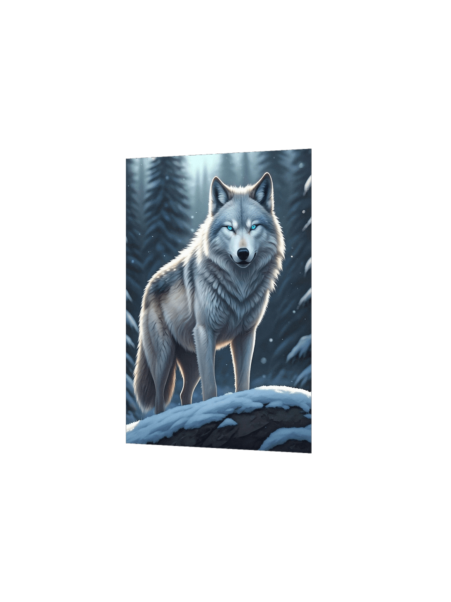 Winter's Watcher - The Wolf Poster product image (22)