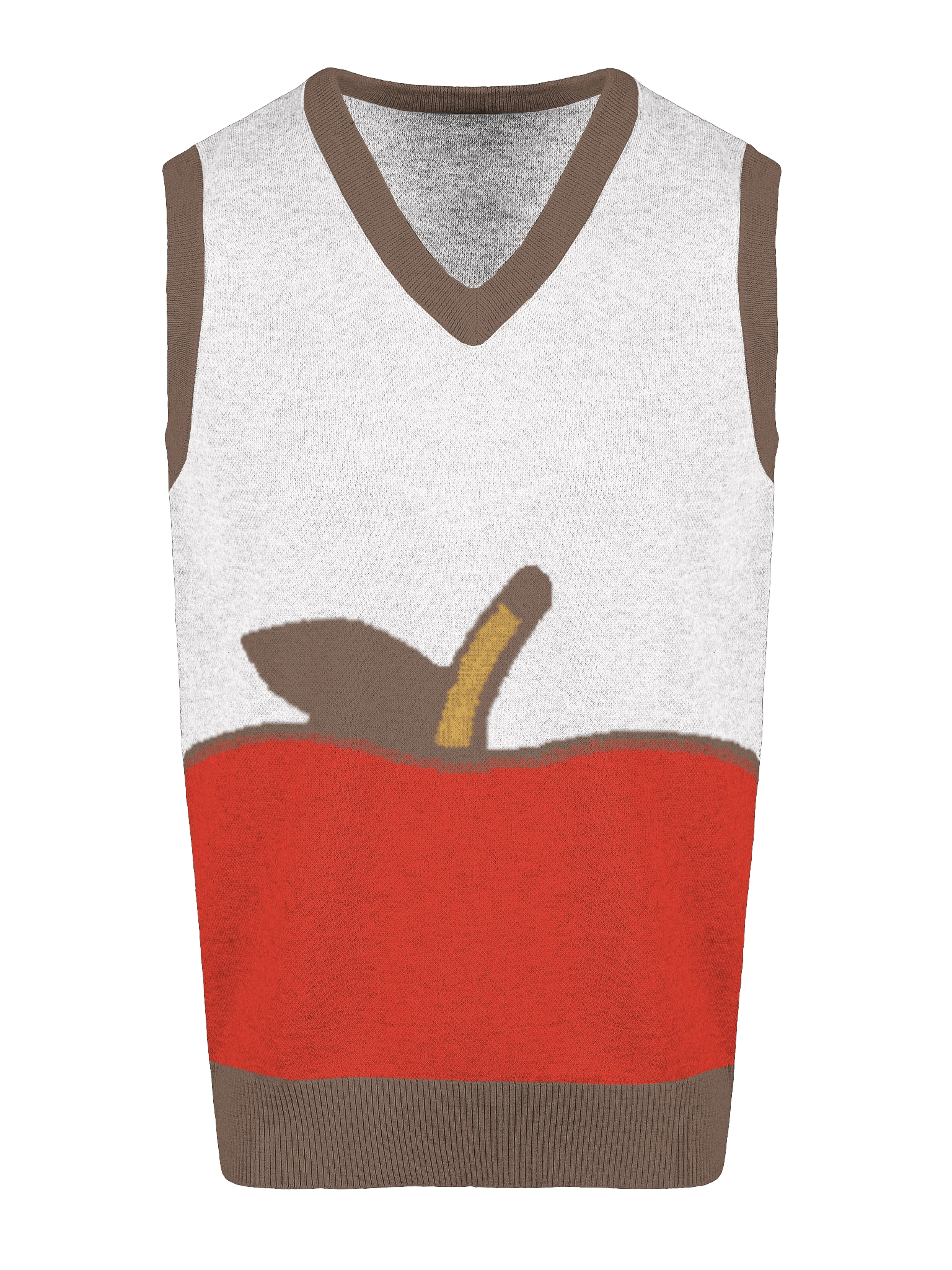 Mellow Apple Knitted V-Neck Vest product image (13)