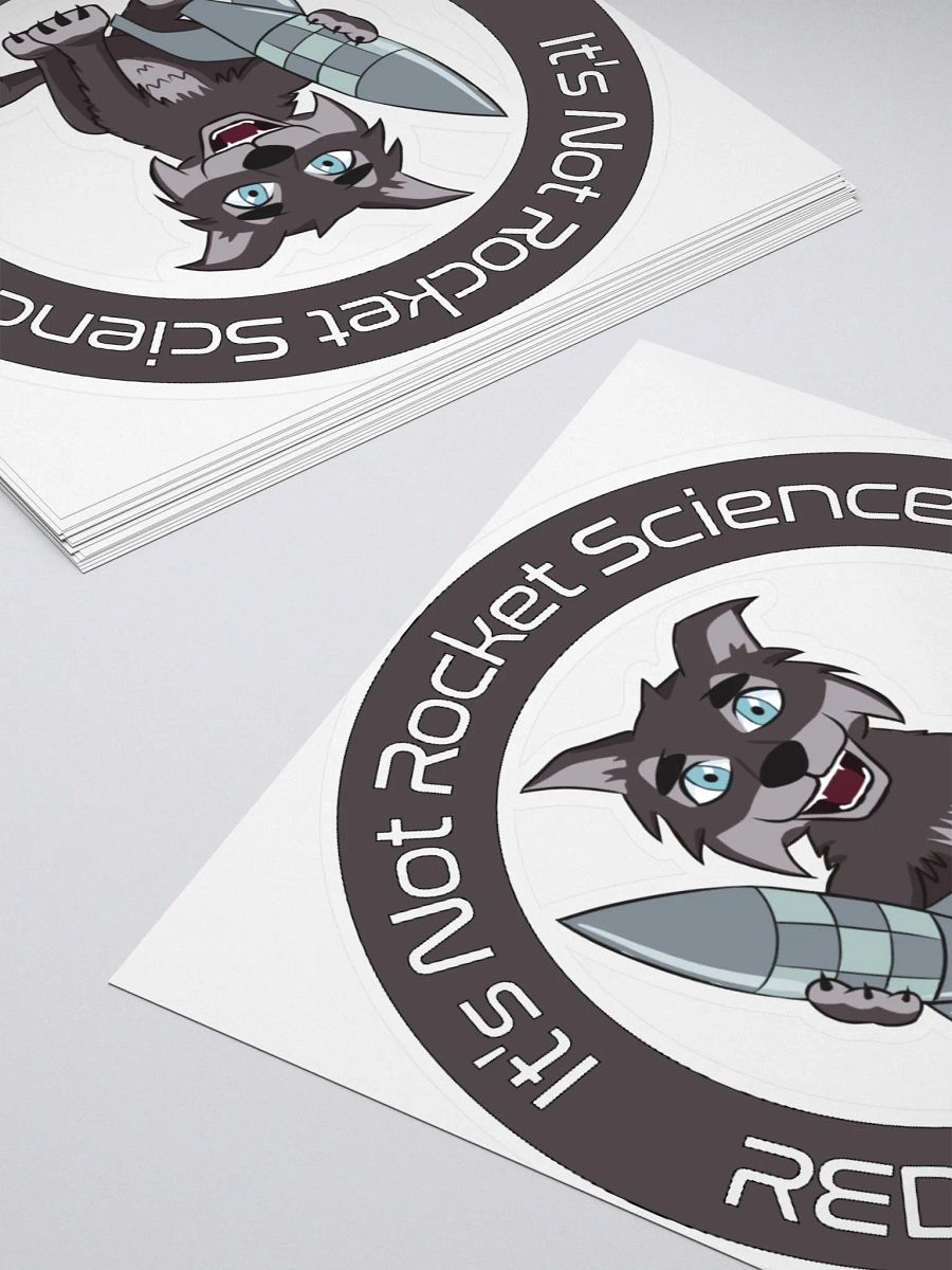 RMG - It's Not Rocket Science Stickers! product image (4)