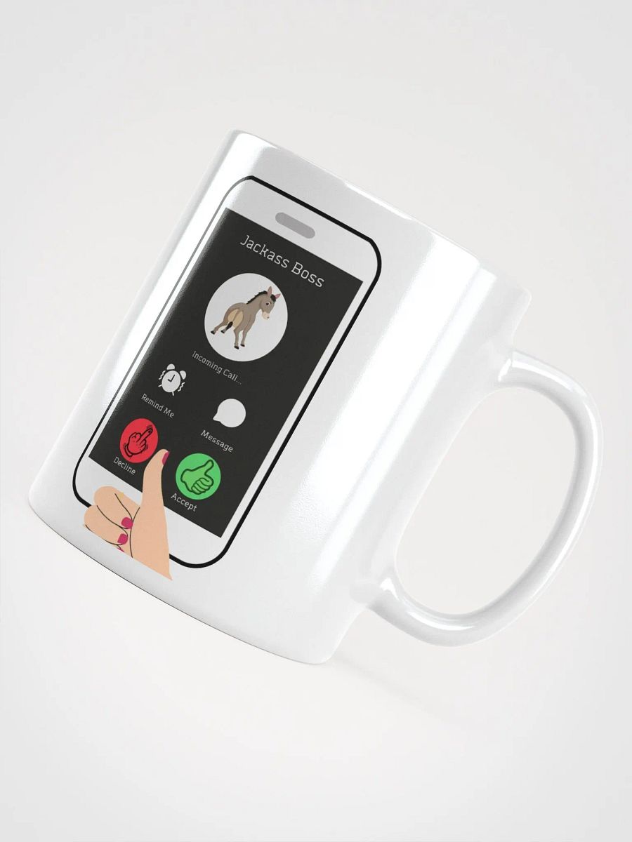 When The Boss Calls - White Mug product image (12)