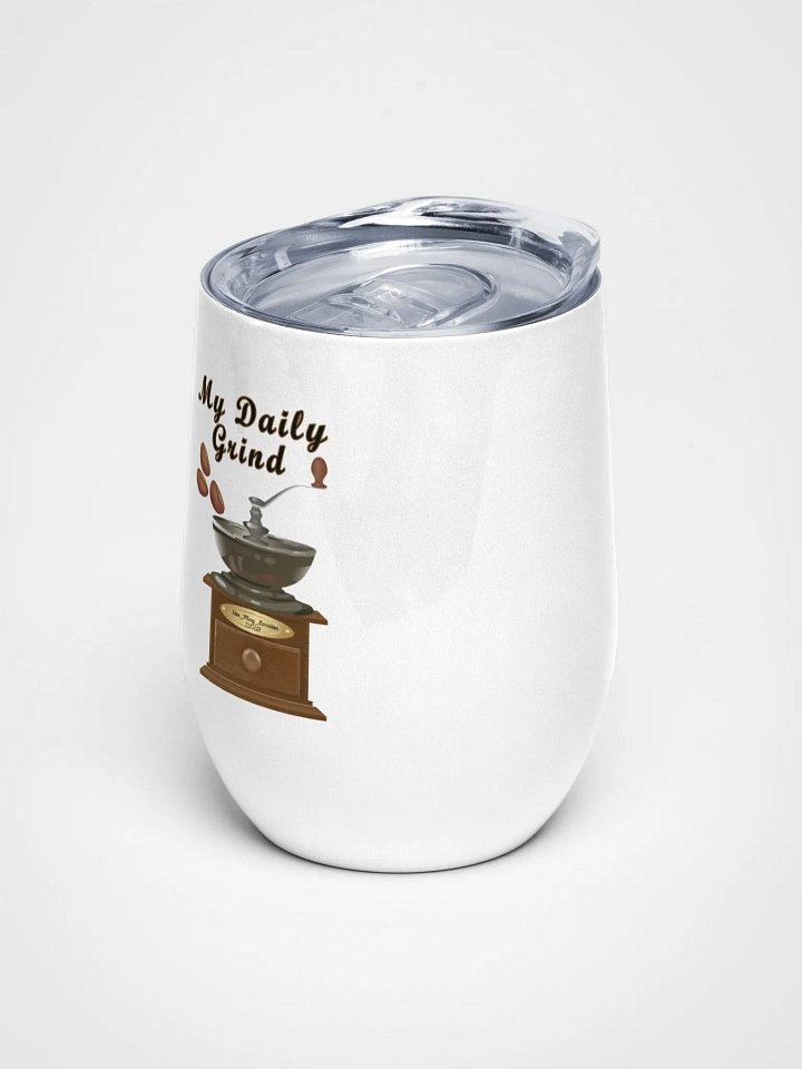 Limited Time Loraine's Coffee House Twitch Established Date Wine Tumbler product image (2)