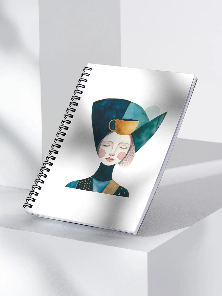 Golden Halo Stylized Notebook product image (3)