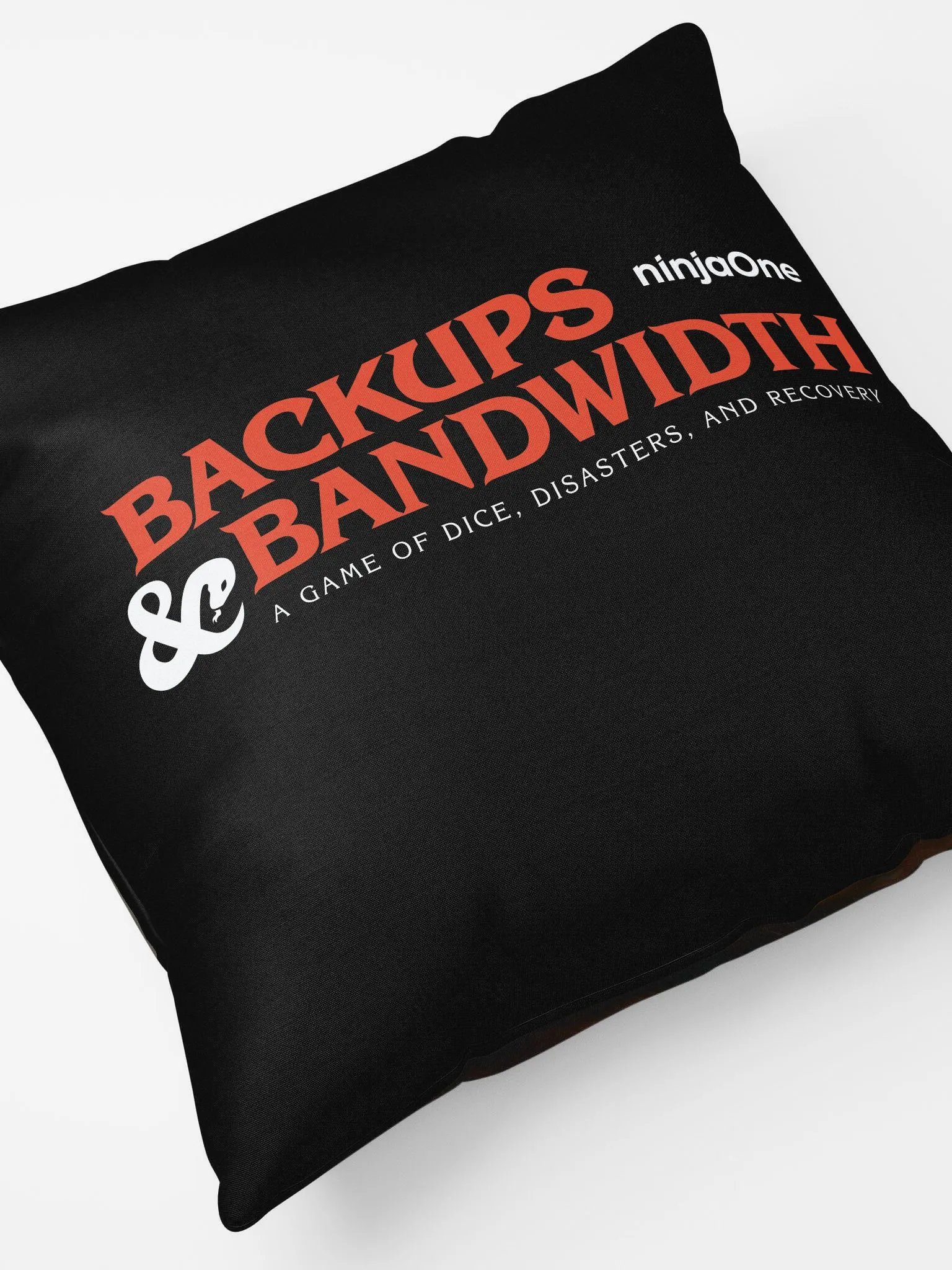 NinjaOne Backups & Bandwidth 2023 - Throw Pillow product image (5)