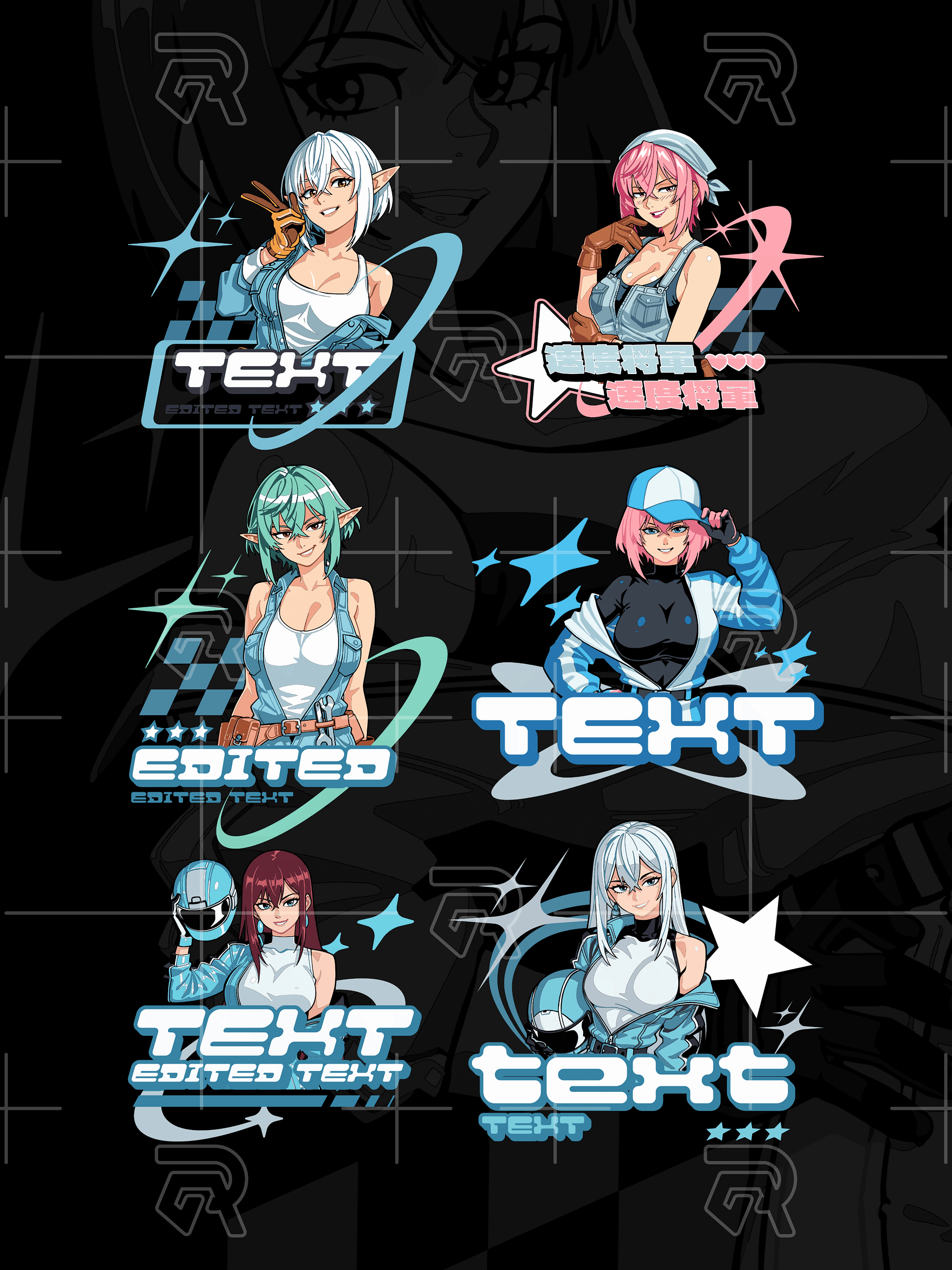 JDM ANIME RACER COLLECTION (for commercial use) product image (6)