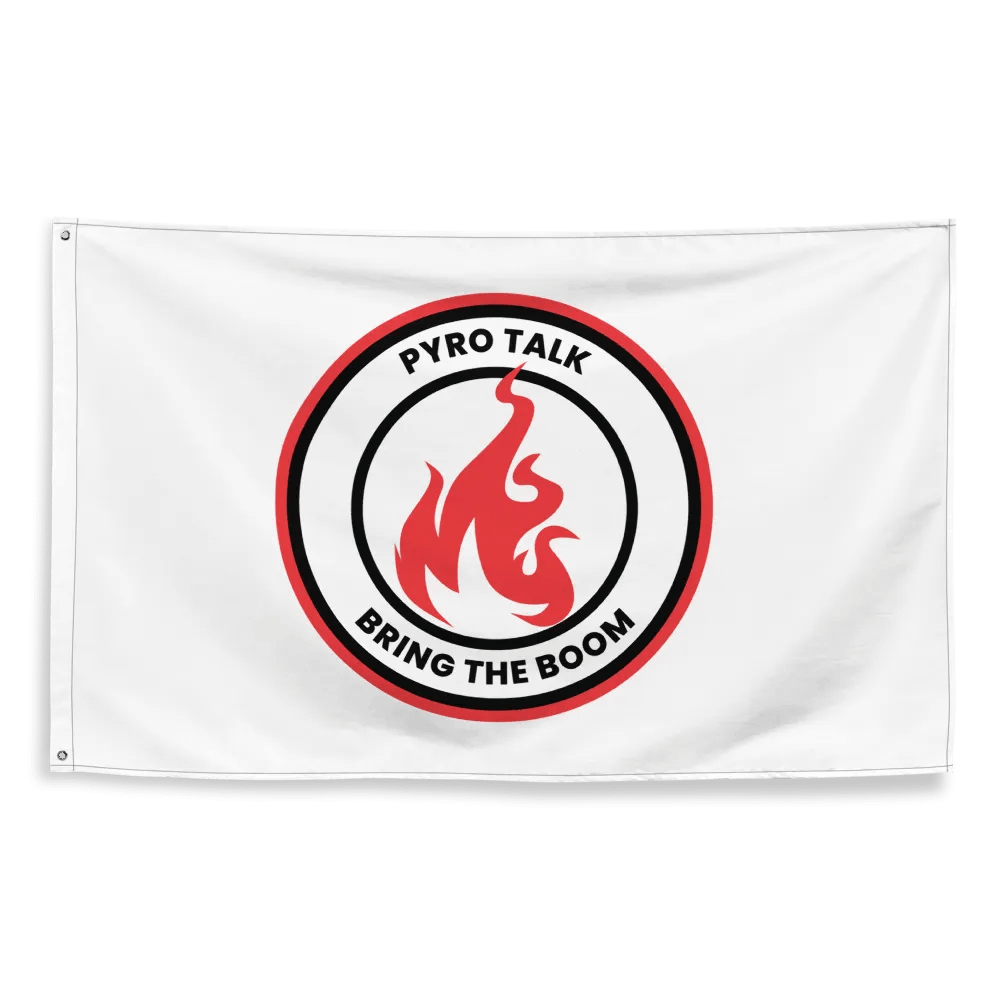 PyroTalk Logo Flag product image (2)