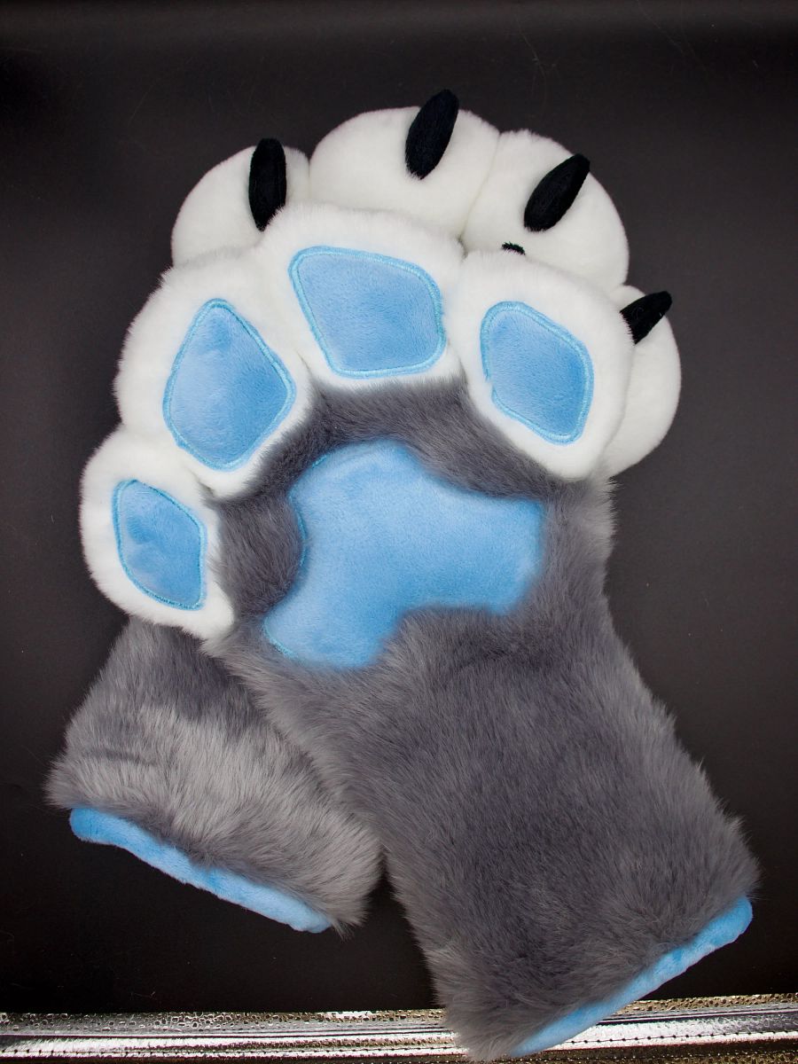 Feral Style Puffy Hand Paw Pattern with Optional Dewclaw [PDF DOWNLOAD] product image (4)