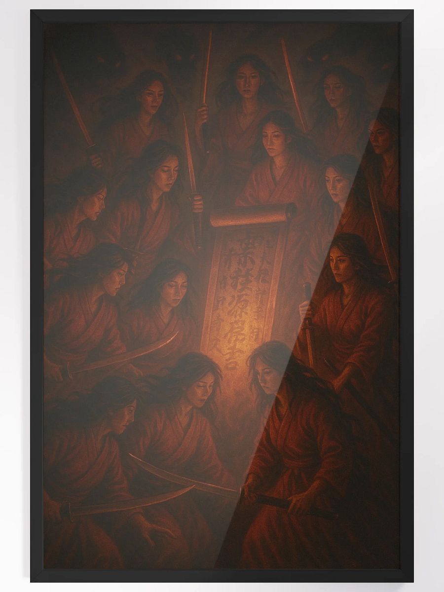 Ten Demon Daughters – Nichiren Buddhist Wall Art product image (4)