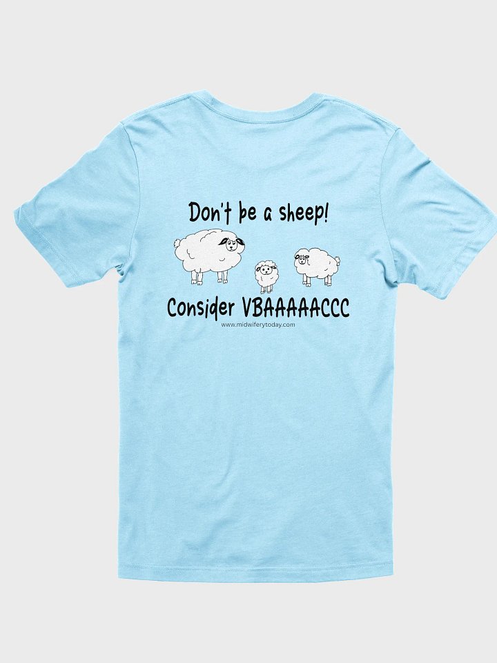 See No VBAC, Hear No VBAC, Do No VBAC Sheep Shirt product image (15)