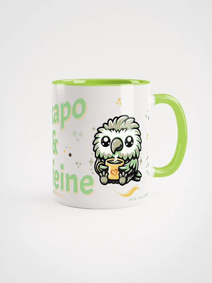 Kawaii Kakapo & Caffeine Ceramic Mug product image (21)