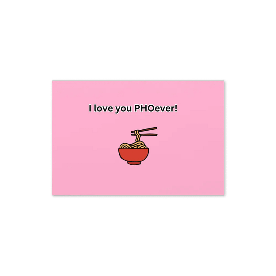 I love you PHOever! Card product image (6)