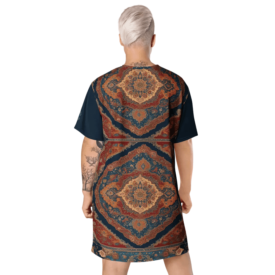 Outstanding Oriental Design Dress Tee product image (9)