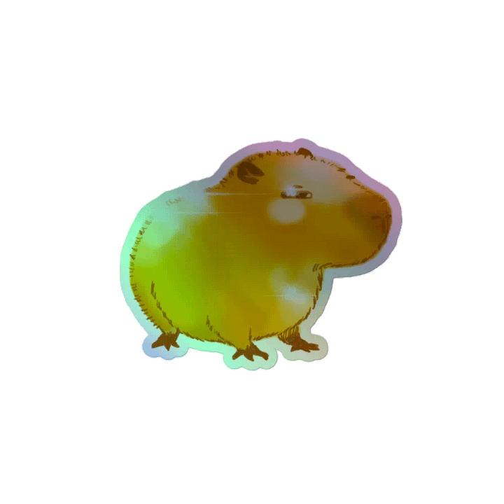 CapyKappaning Shiny Sticker product image (2)