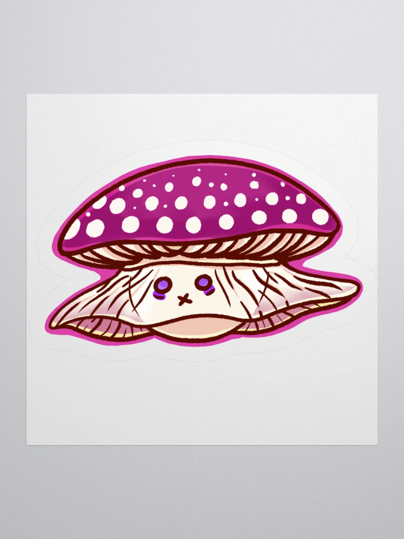 'Floating Decay' Shroom Sticker product image (2)