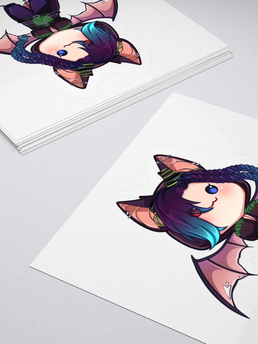Thee NotEvil Happy Bat Sticker product image (4)
