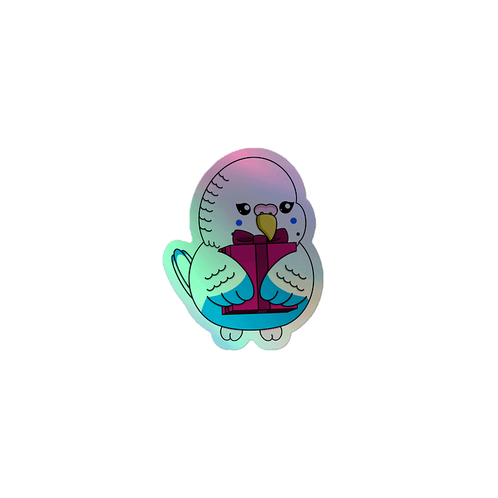 Gift Holographic Sticker product image (1)