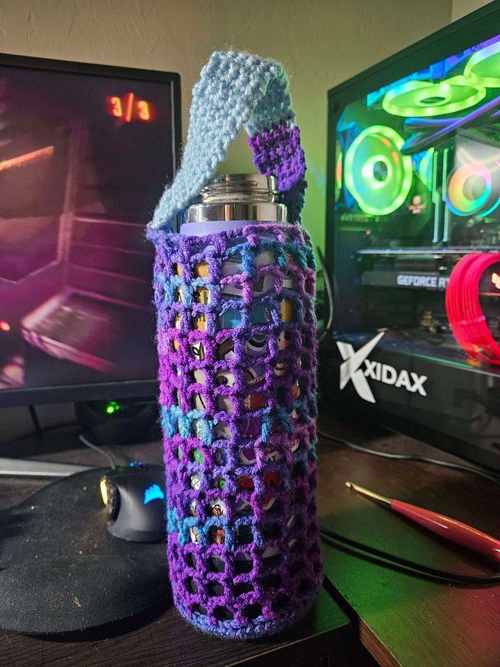 Purple Bottle Holder product image (1)