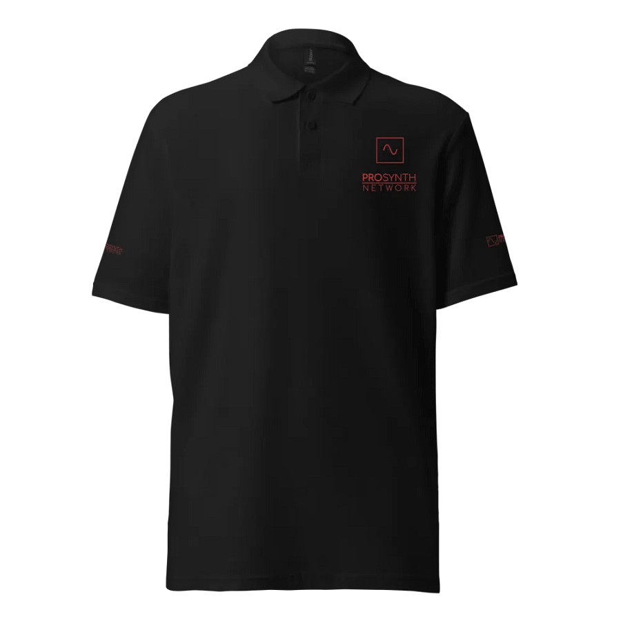 Pro Synth Network Unisex Pique Polo Shirt product image (8)
