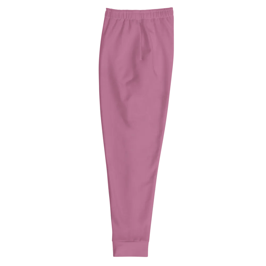 Plain Medium Dark Carnation Pink True Summer Recycled Polyester Premium Men's Joggers by Treasure Pie product image (6)