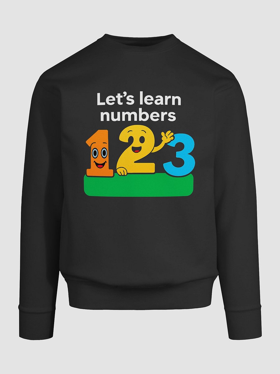 Playful Numbers Cartoon Sweatshirt product image (9)