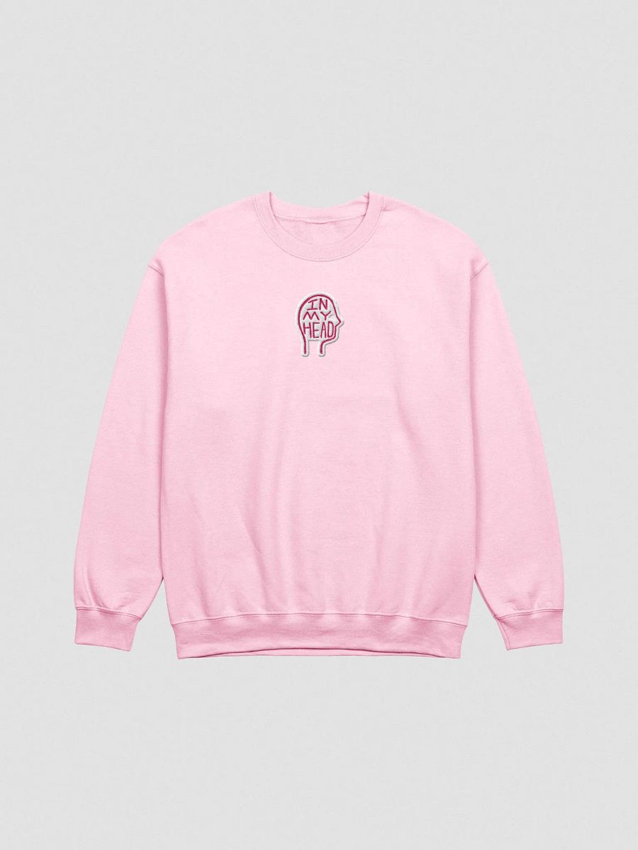 In My Head embroidered crewneck (pink bubble design) product image (5)