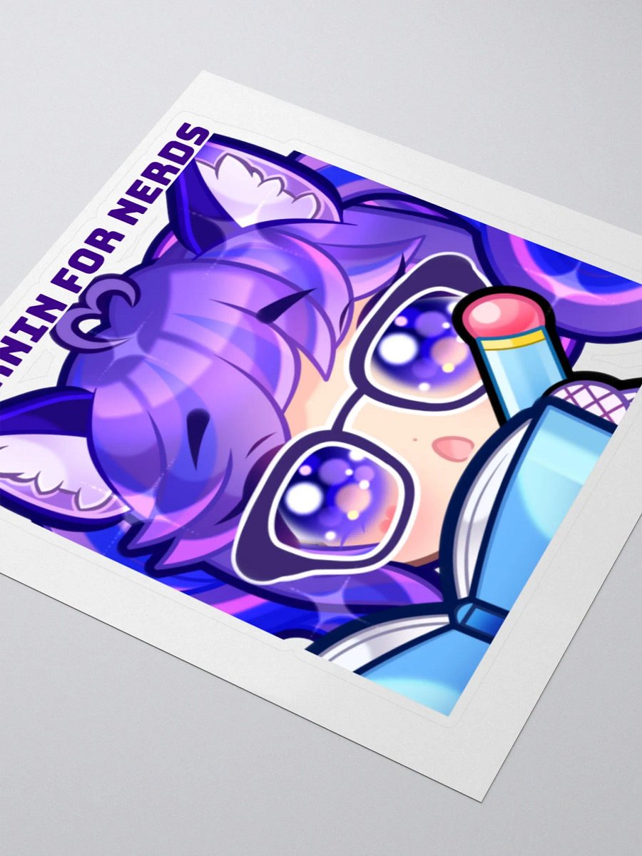 Learning for Nerd Sticker product image (3)