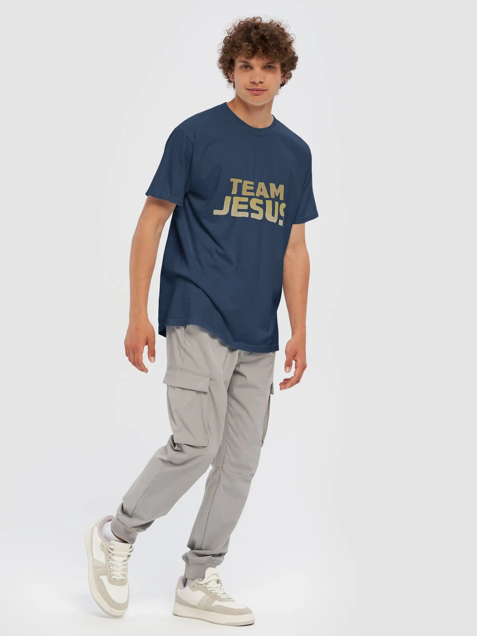 Golden Gradient TEAM JESUS T-Shirt product image (49)