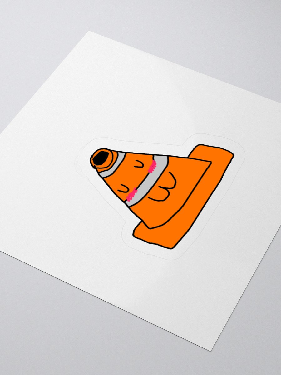 uwu cone sticker product image (3)