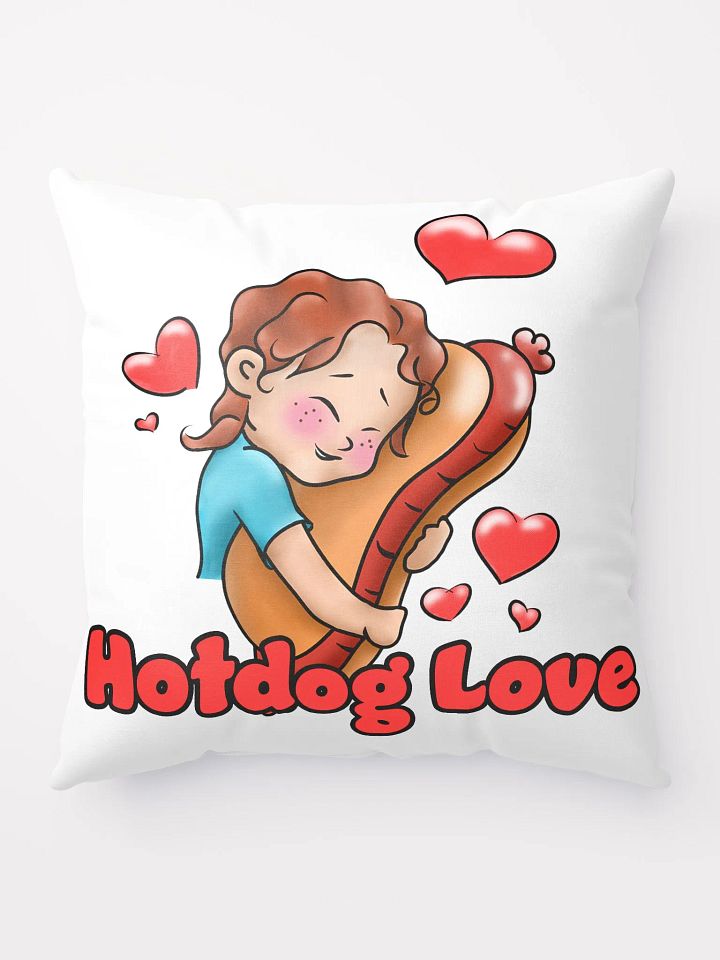 Hotdog Love Pillow product image (1)