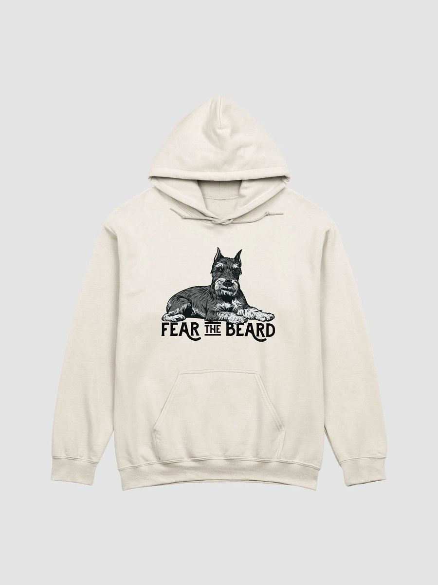 Fear the Beard Hooded Sweatshirt of a Schnauzer(Cropped) | Funny Hoodie for Bearded Dog Paw-rents product image (21)