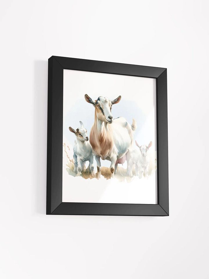 Nigerian Dwarf Mama - Framed Print product image (57)