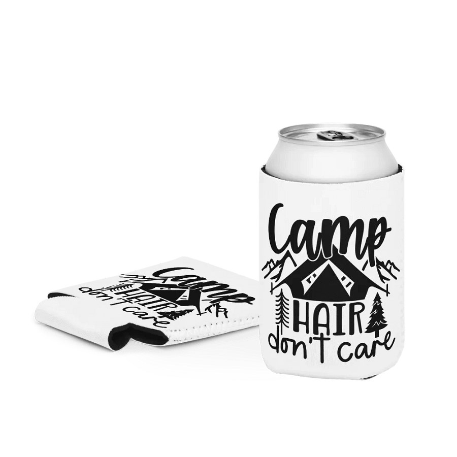 Camp Hair Don't Care Coozie Can Cooler product image (4)