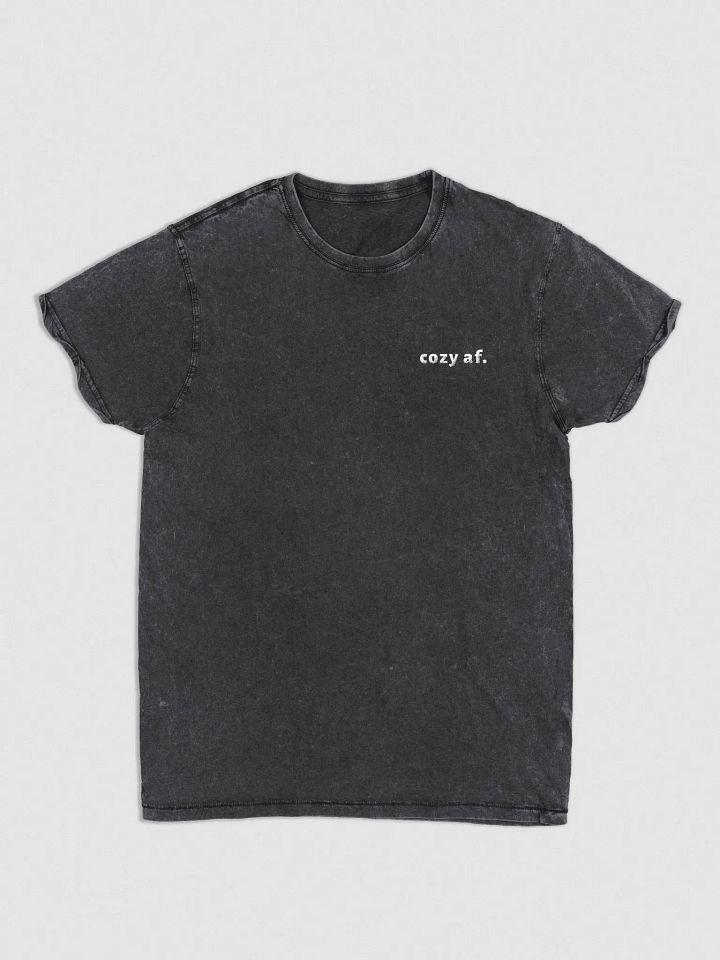 Cozy AF Denim T-Shirt product image (2)