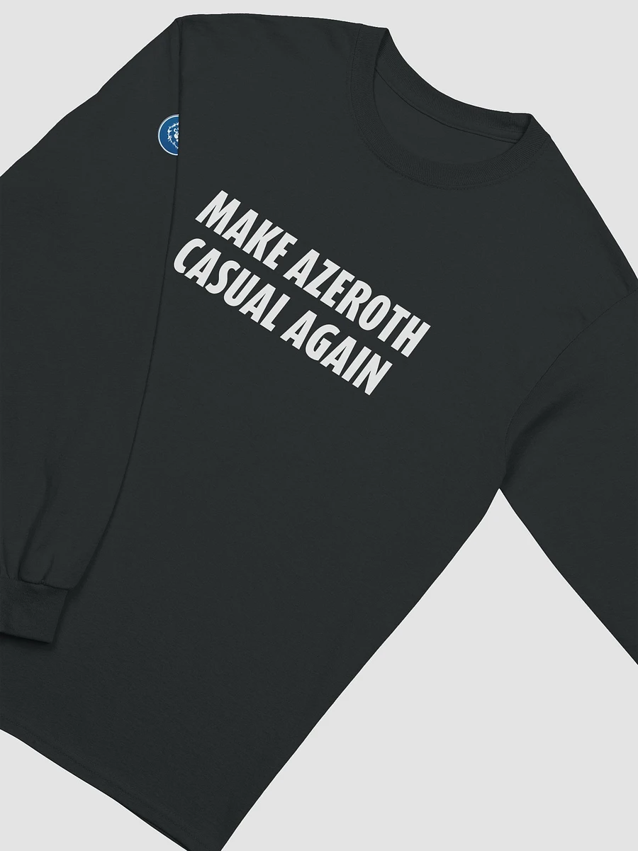 Make Azeroth Casual Again Long Sleeve Unisex T product image (7)