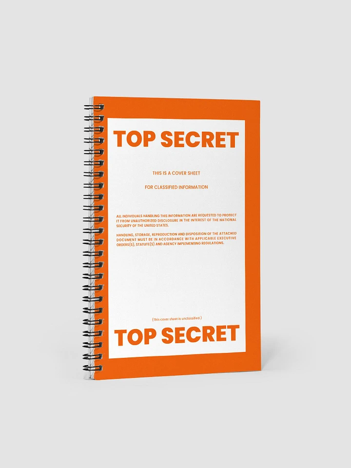 Top Secret Notebook product image (1)