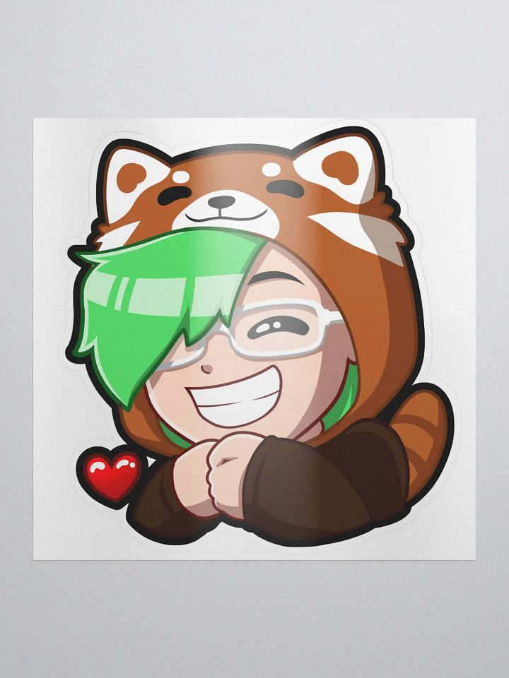 Red Panda Onesie Sticker product image (1)