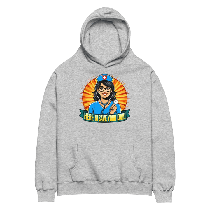 Smiling Nurse Oversized Hoodie product image (8)