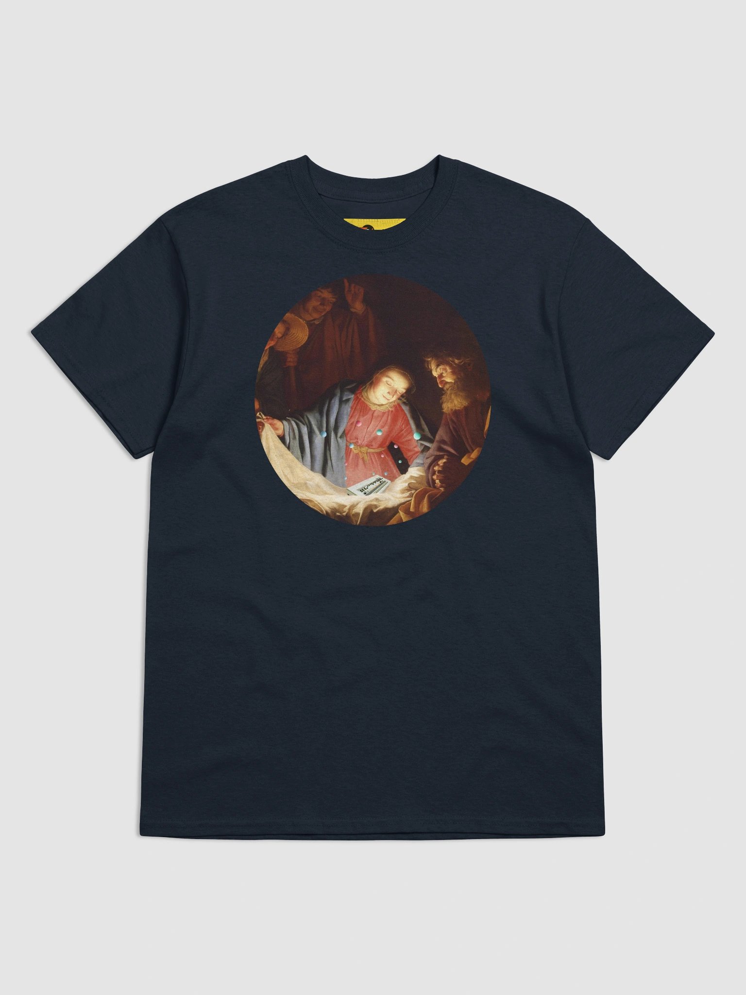 Adoration of the baby 909 by Frank Fonik , Techno EDM Unisex t-shirt product image (5)