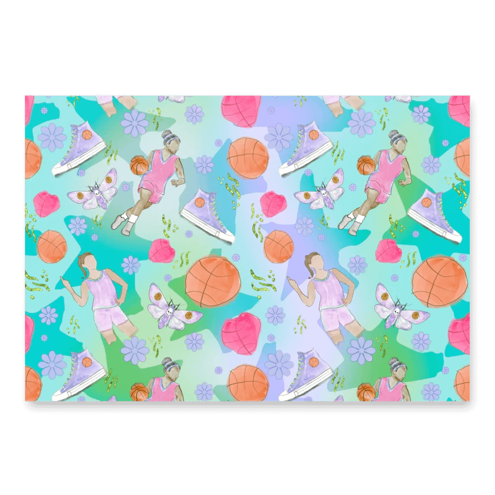 Basketball Fan Gift Wrap product image (1)
