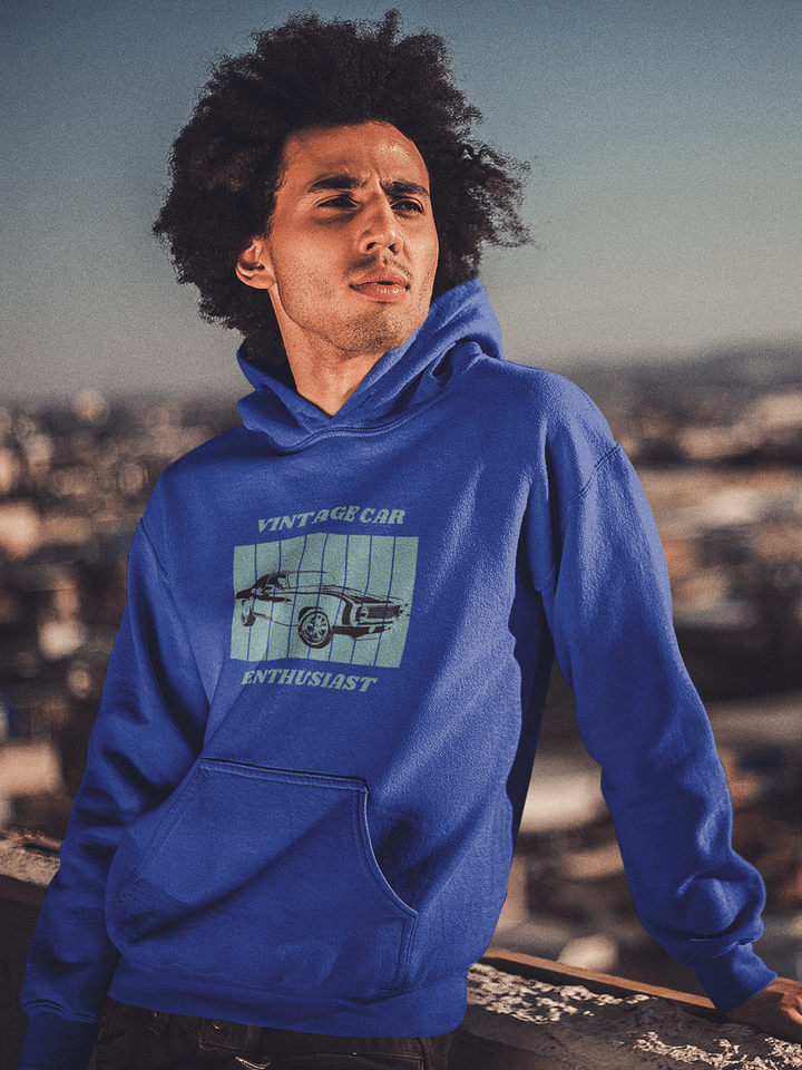 Vintage Car Enthusiast Oversized Hoodie product image (1)
