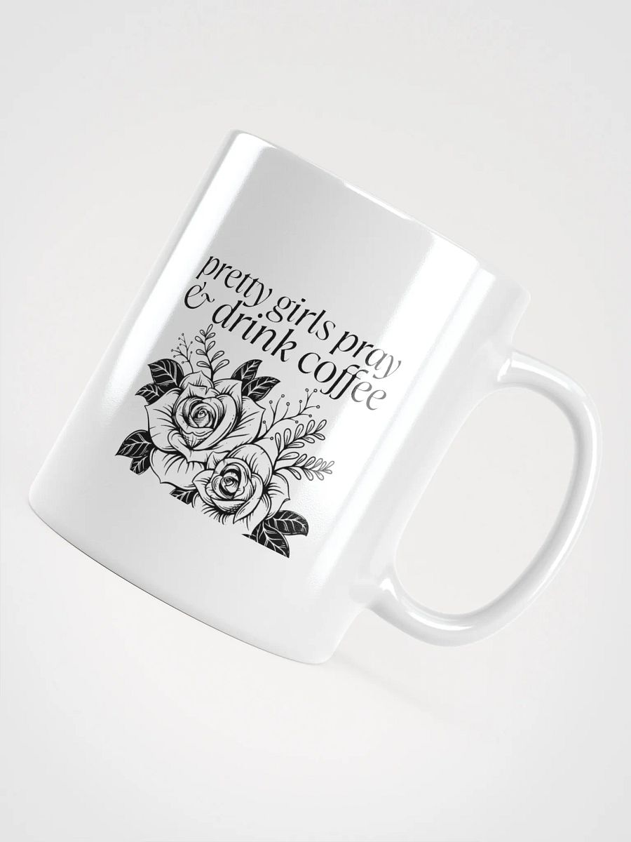 Pretty Girls Pray Elegance in Bloom Mug product image (10)