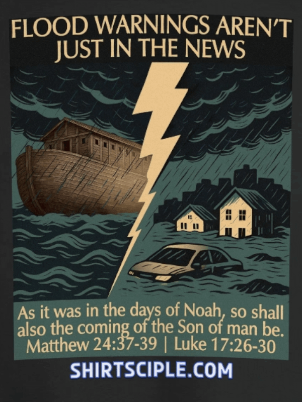 Flood Warning T-Shirt product image (2)