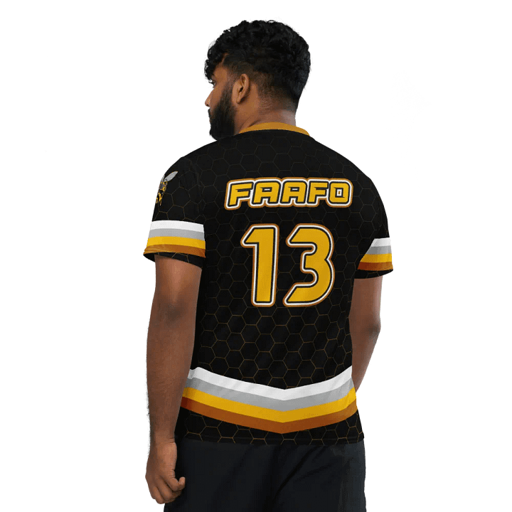 Sass City Stingers Official Sportsball Jersey (Honeycomb Edition) product image (2)