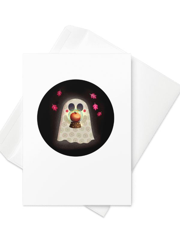 Little Ghost Fall Harvest Haunt - Greeting Card product image (1)