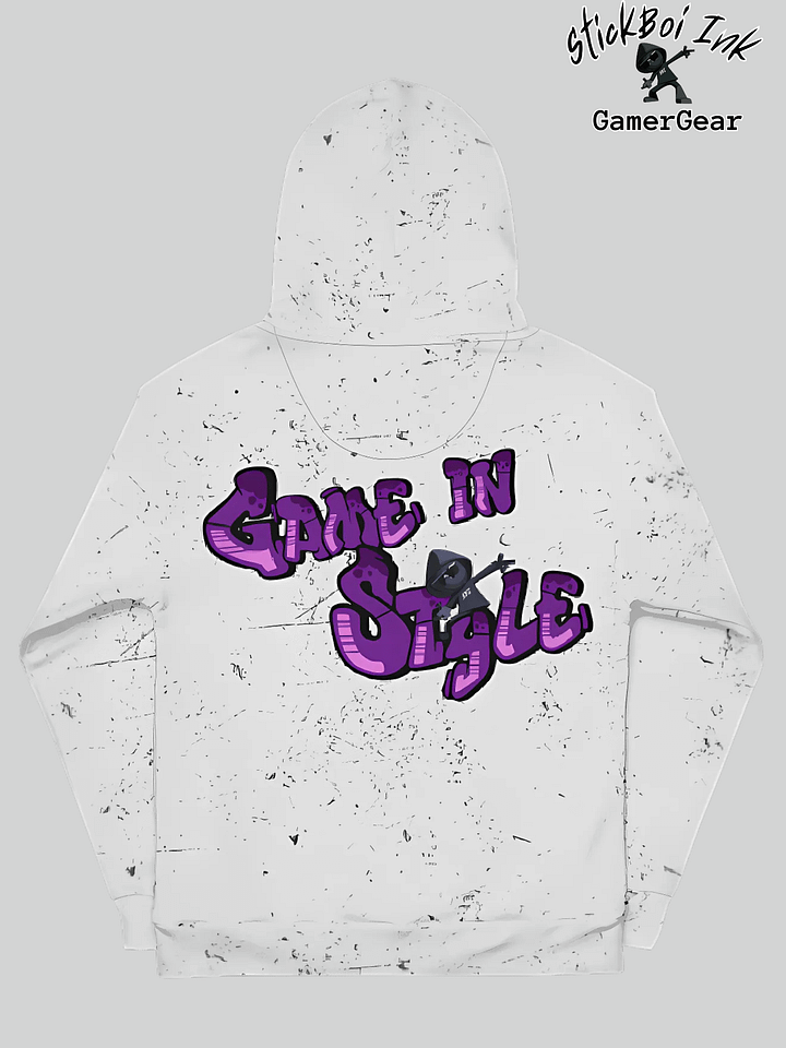 Gamer Hoodie - Game in Style by StickBoi Ink product image (2)